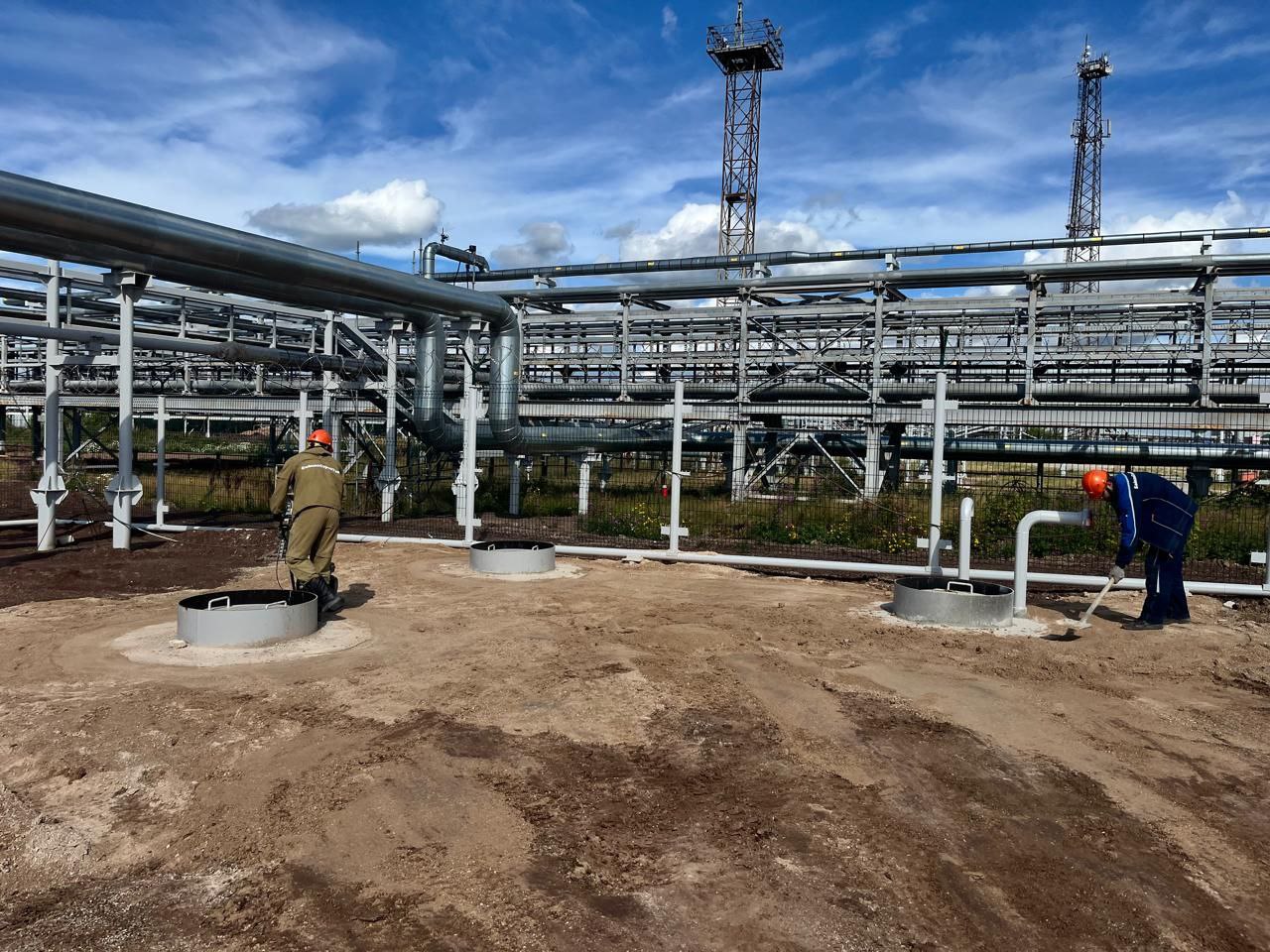 Модернизация системы транспорта газа на УПСНГ