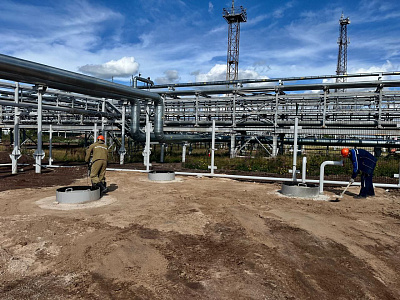 Модернизация системы транспорта газа на УПСНГ